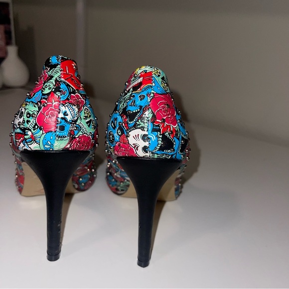 Candy skull heels - Picture 6 of 10